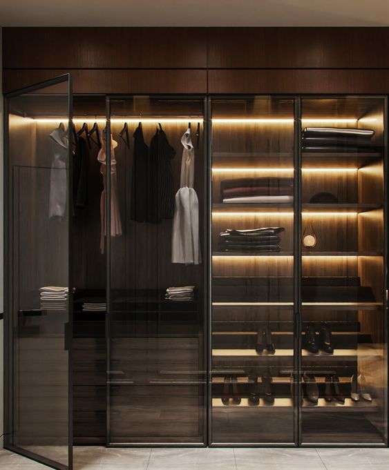 Glass Wardrobe